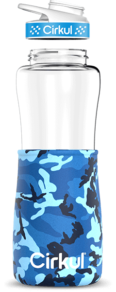 Add-on: 32oz. Plastic Bottle & Comfort Grip Lid + 32oz. Chill Sleeve