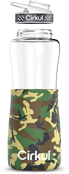 Add-on: 32oz. Plastic Bottle & Comfort Grip Lid + 32oz. Chill Sleeve