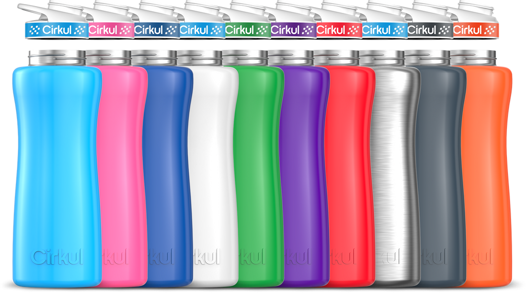 Add-on: 32oz. Stainless Steel Bottle & Comfort Grip Lid