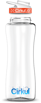 Custom 32oz. Plastic Bottle & Comfort Grip Lid