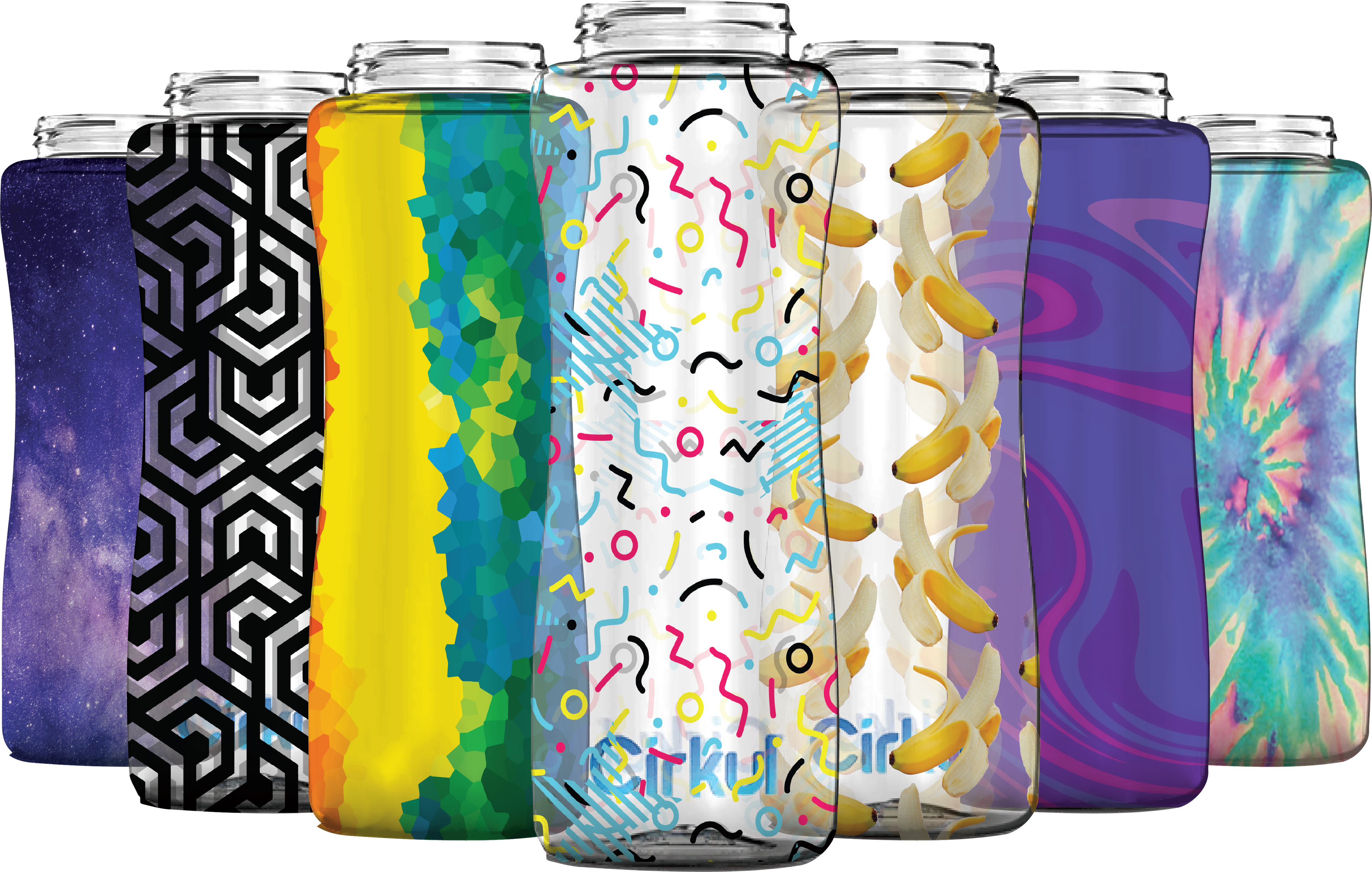 Custom 32oz. Plastic Bottle & Comfort Grip Lid