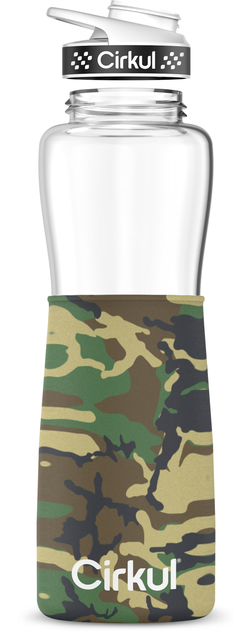 Add-on: 42oz. Plastic Bottle & Comfort Grip Lid + 42oz. Chill Sleeve
