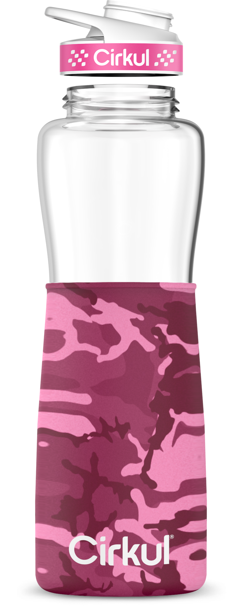 Add-on: 42oz. Plastic Bottle & Comfort Grip Lid + 42oz. Chill Sleeve