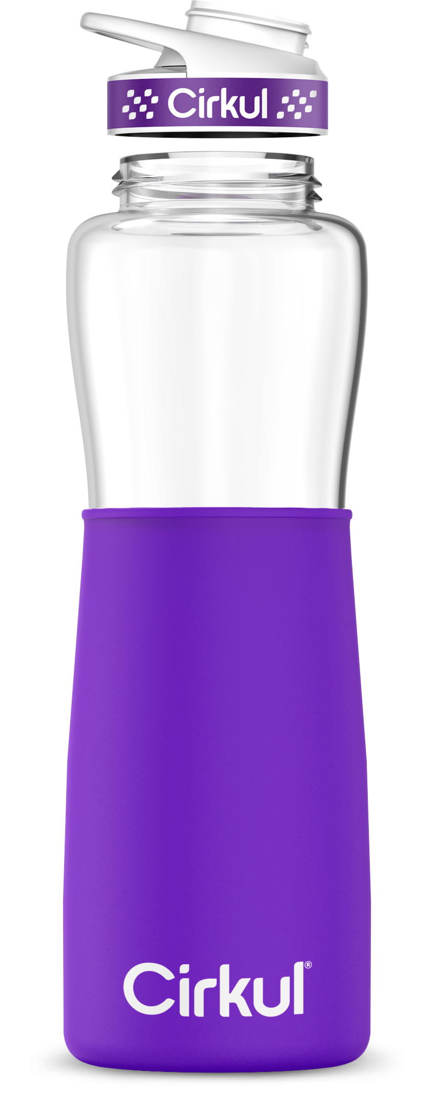 Add-on: 42oz. Plastic Bottle & Comfort Grip Lid + 42oz. Chill Sleeve