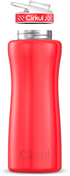 Custom 32oz. Stainless Steel Bottle & Comfort Grip Lid