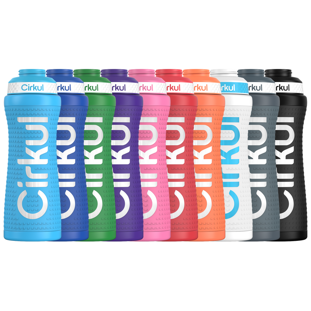 22oz. Grip Stainless Steel Bottle & Sport Lid