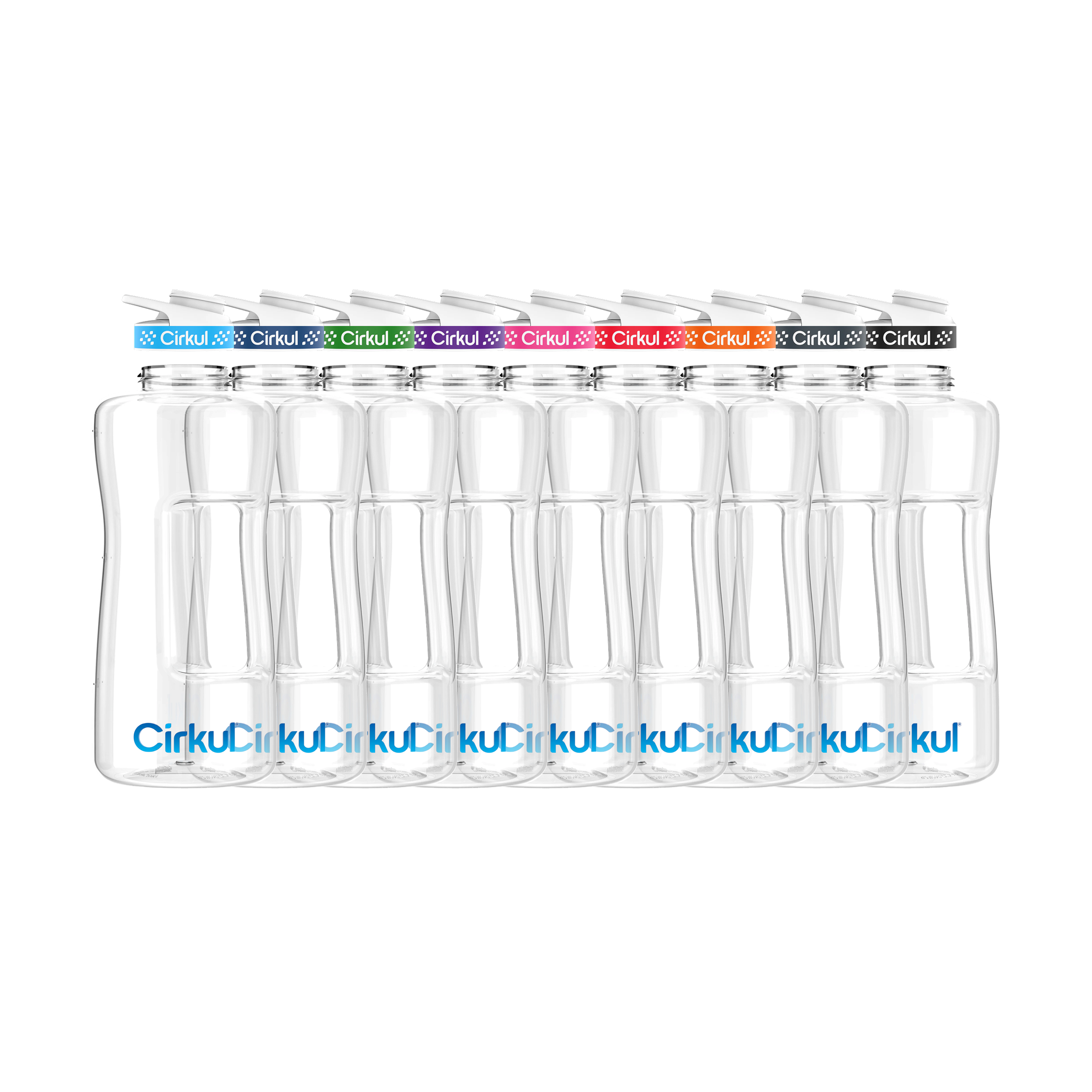 62oz. Plastic Bottle & Comfort Grip Lid