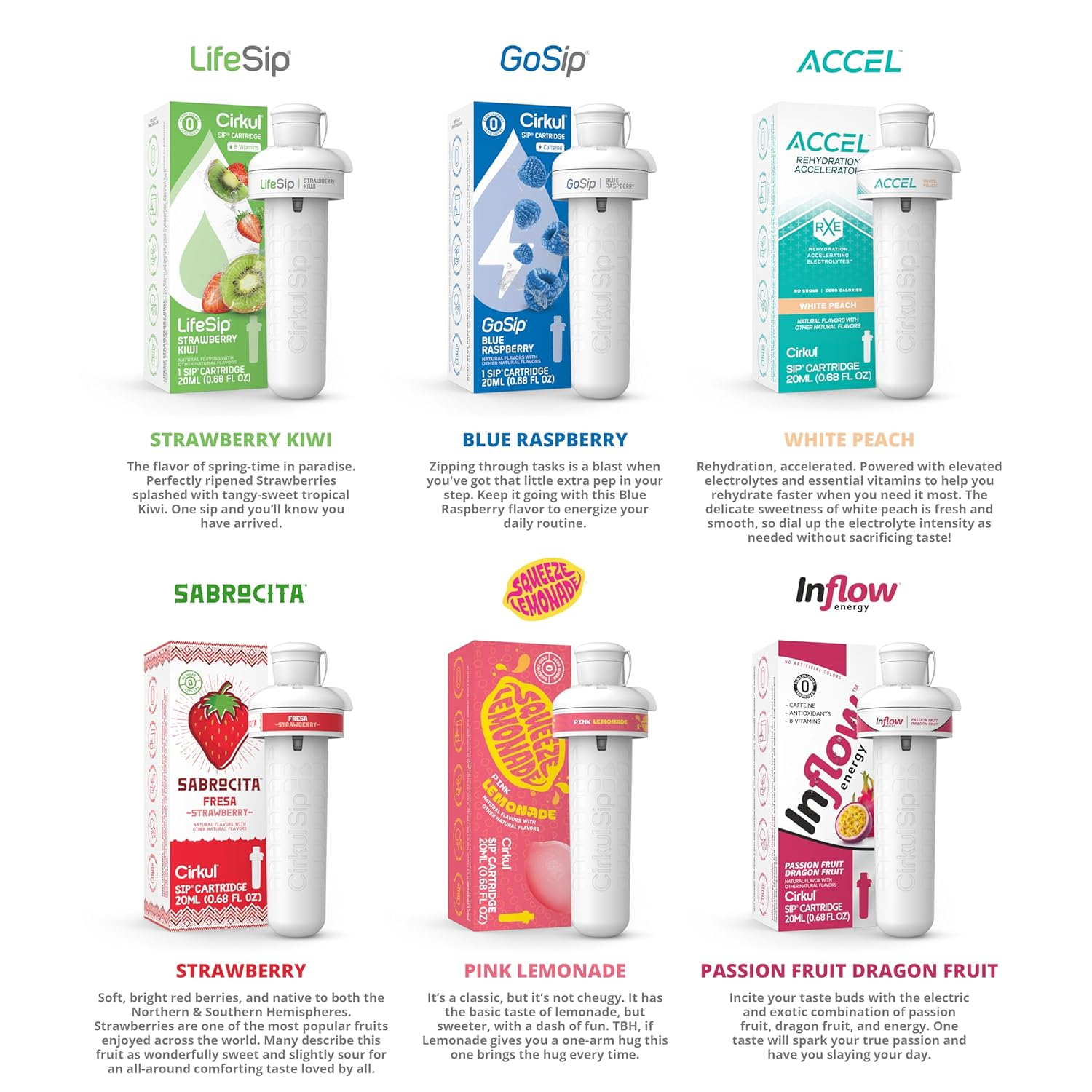 Cirkul Fan Favorite Sampler - 12 Cartridge Pack