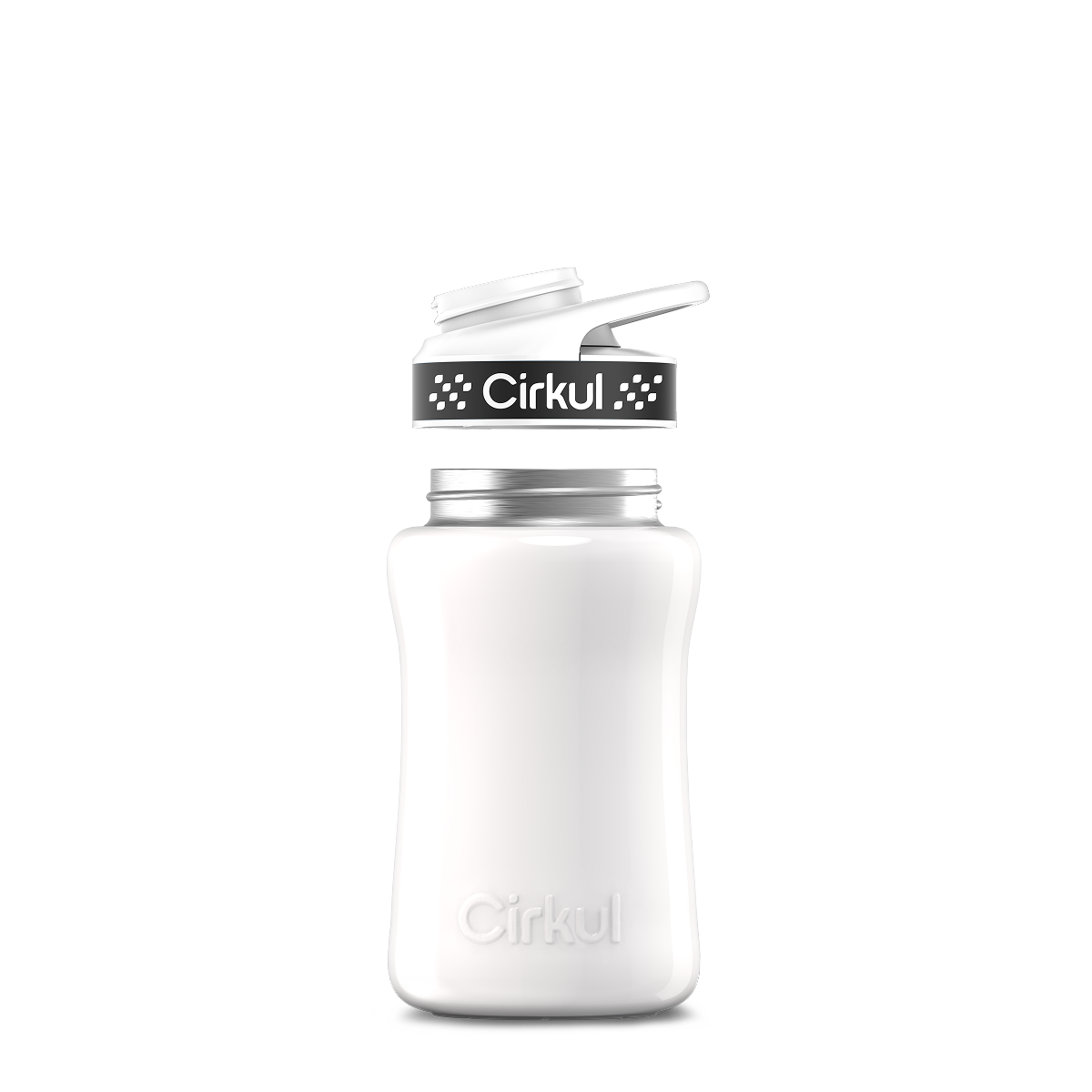 12oz. Stainless Steel Bottle & Comfort Grip Lid