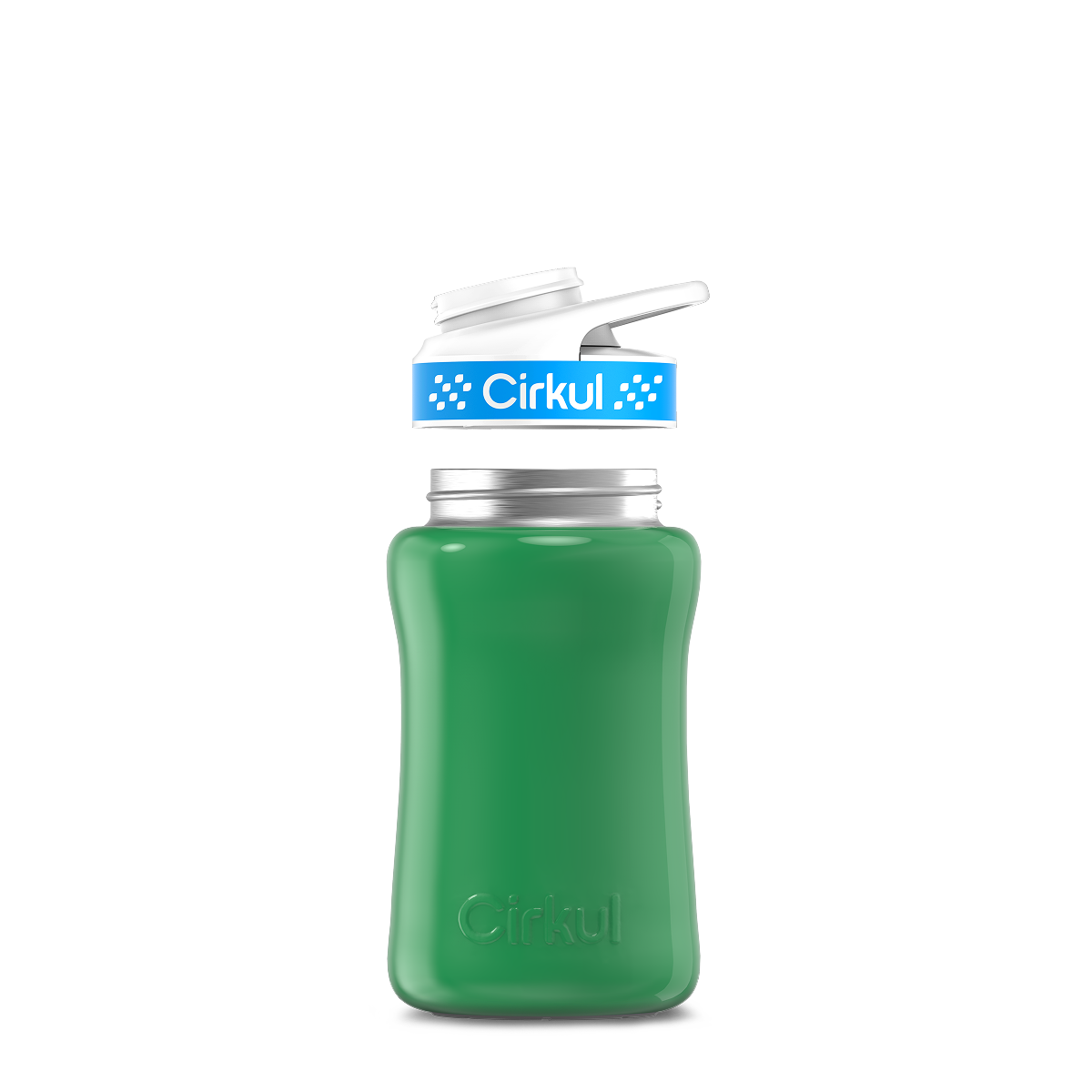 12oz. Stainless Steel Bottle & Comfort Grip Lid