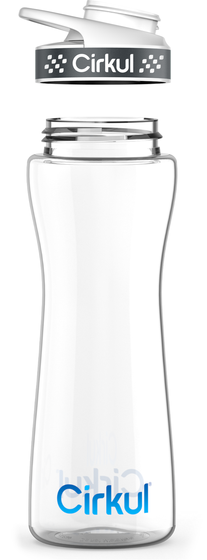 Add-on: 22oz. Plastic Bottle & Comfort Grip Lid