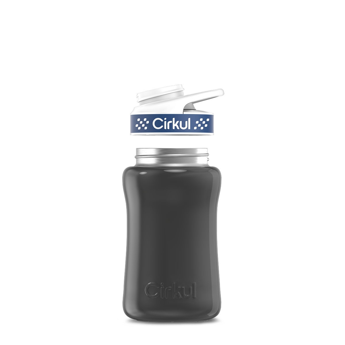 12oz. Stainless Steel Bottle & Comfort Grip Lid