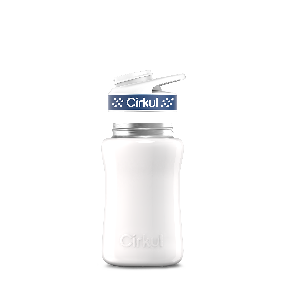 12oz. Stainless Steel Bottle & Comfort Grip Lid