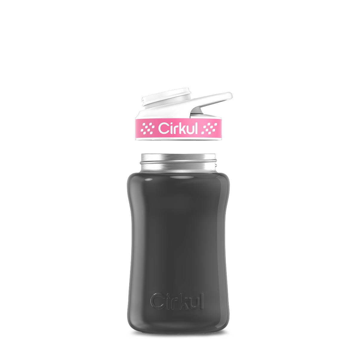 12oz. Stainless Steel Bottle & Comfort Grip Lid