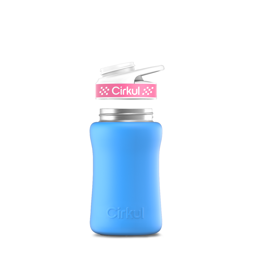 12oz. Stainless Steel Bottle & Comfort Grip Lid