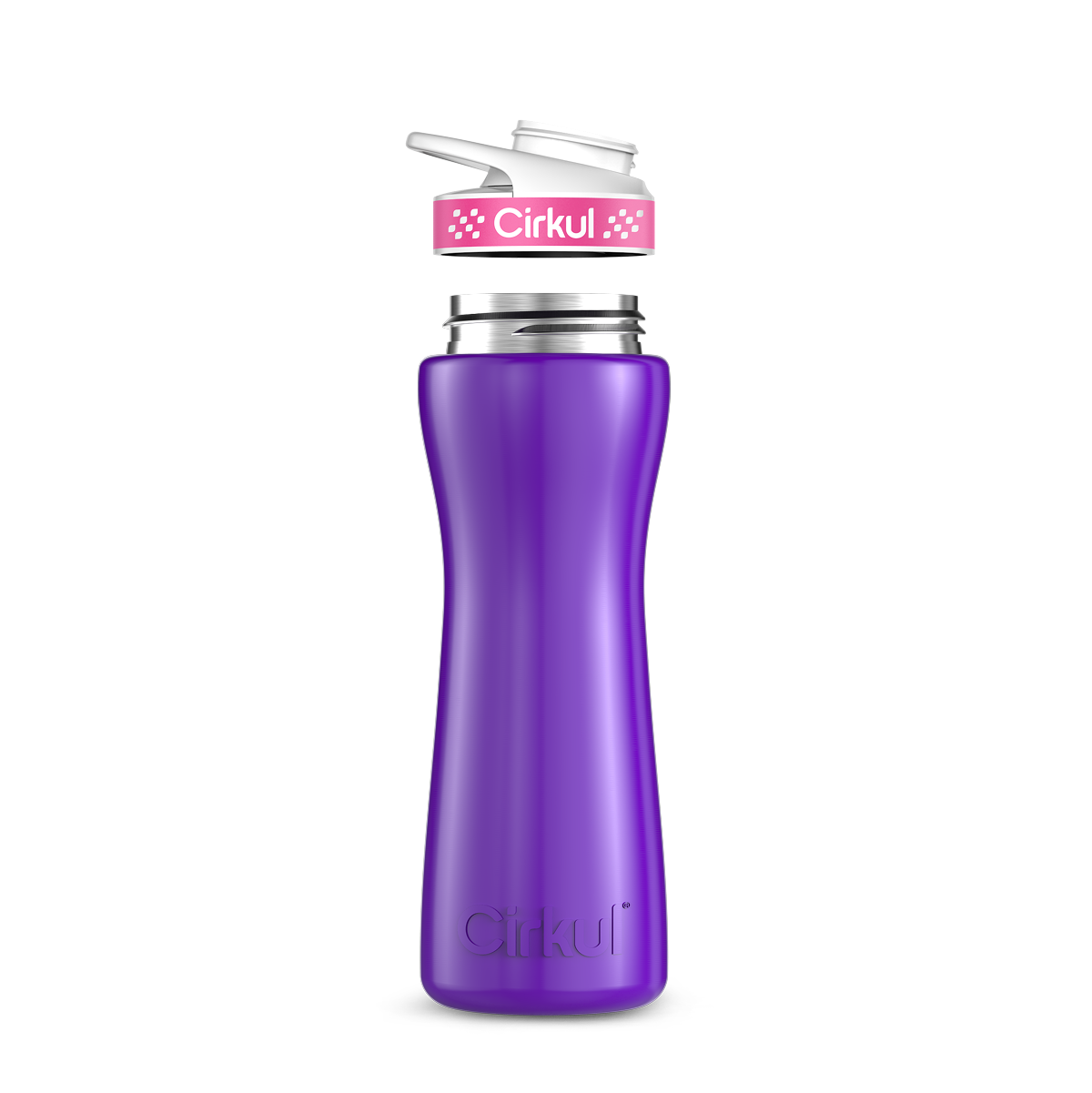22oz. Stainless Steel Bottle & Comfort Grip Lid