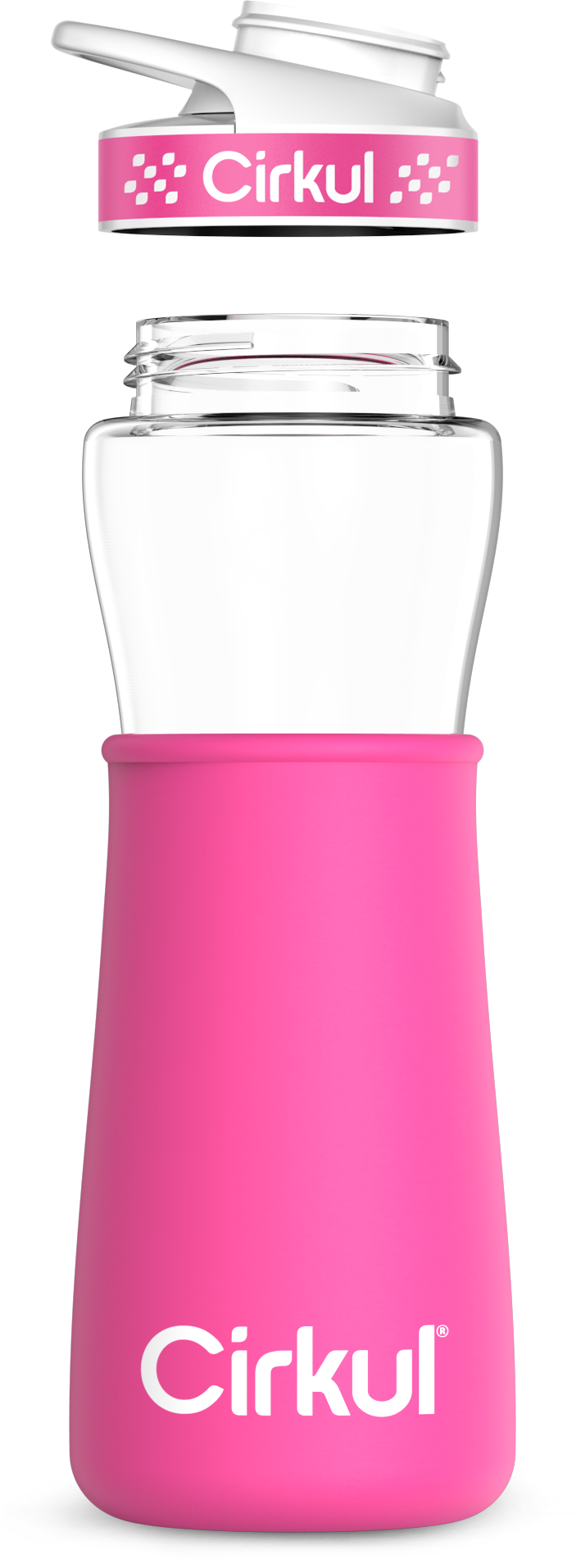 Add-on: 22oz. Plastic Bottle & Comfort Grip Lid + 22oz. Chill Sleeve