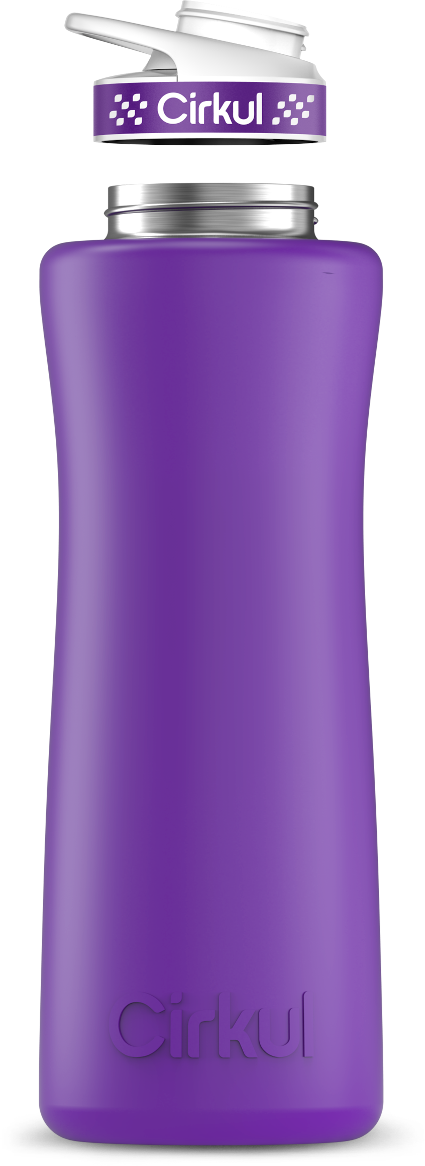 Custom 42oz. Stainless Steel Bottle & Comfort Grip Lid