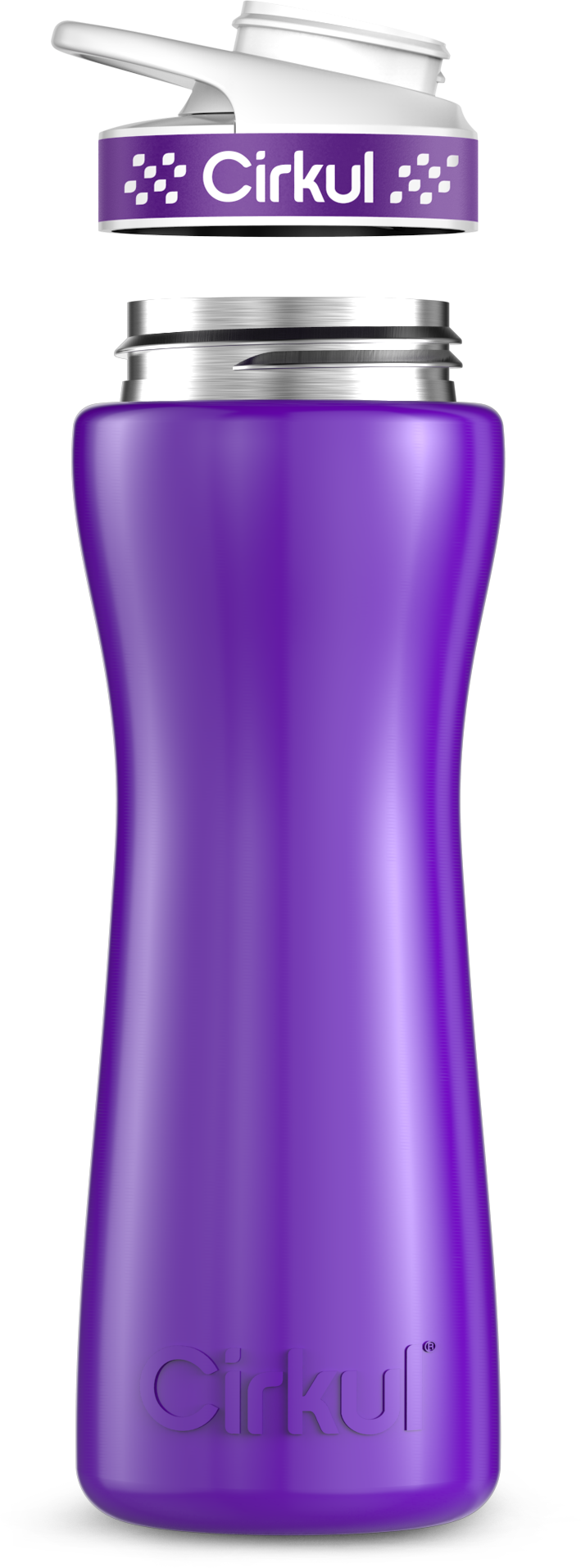 Add-on: 22oz. Stainless Steel Bottle & Comfort Grip Lid