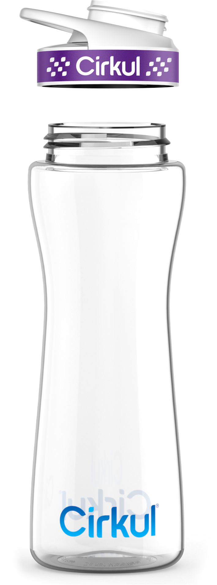 Add-on: 22oz. Plastic Bottle & Comfort Grip Lid