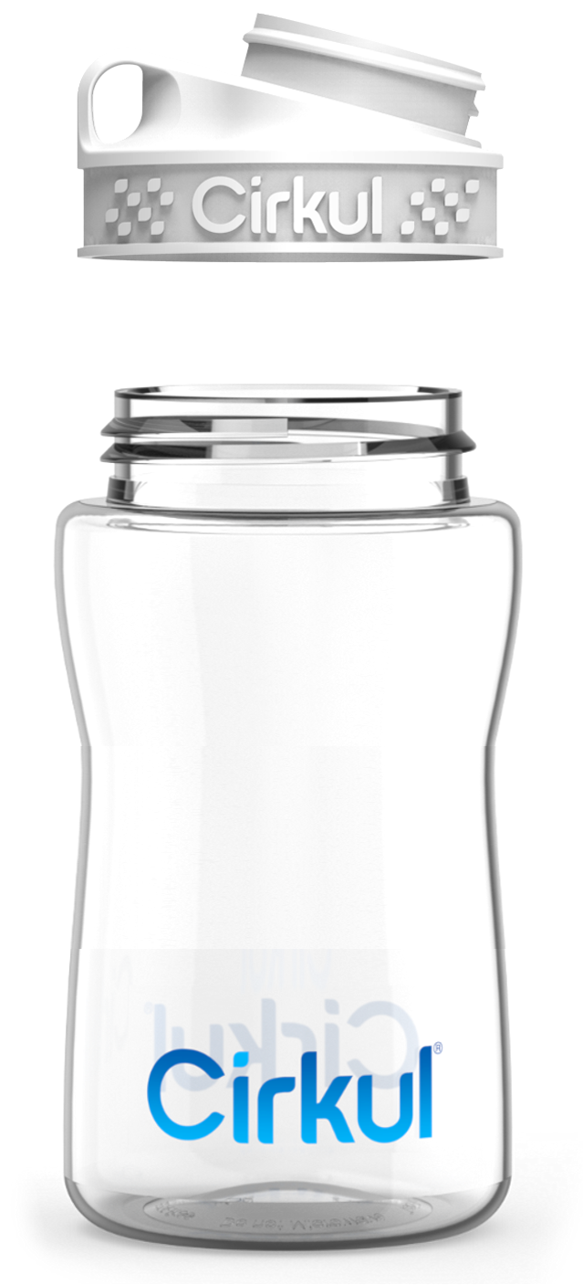 Add-on: 12oz. Plastic Bottle & Comfort Grip Lid