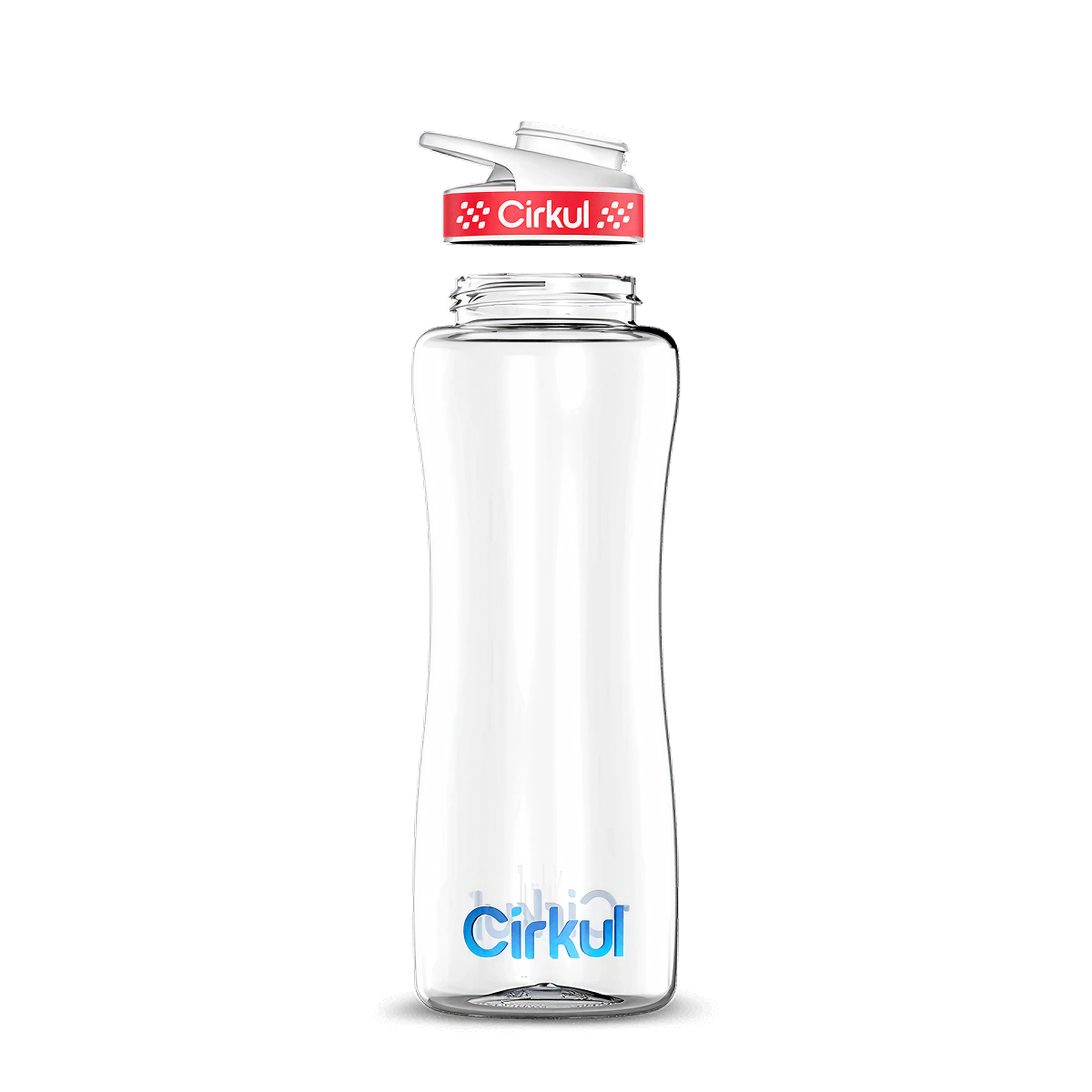 Custom 32oz. Plastic Bottle & Comfort Grip Lid