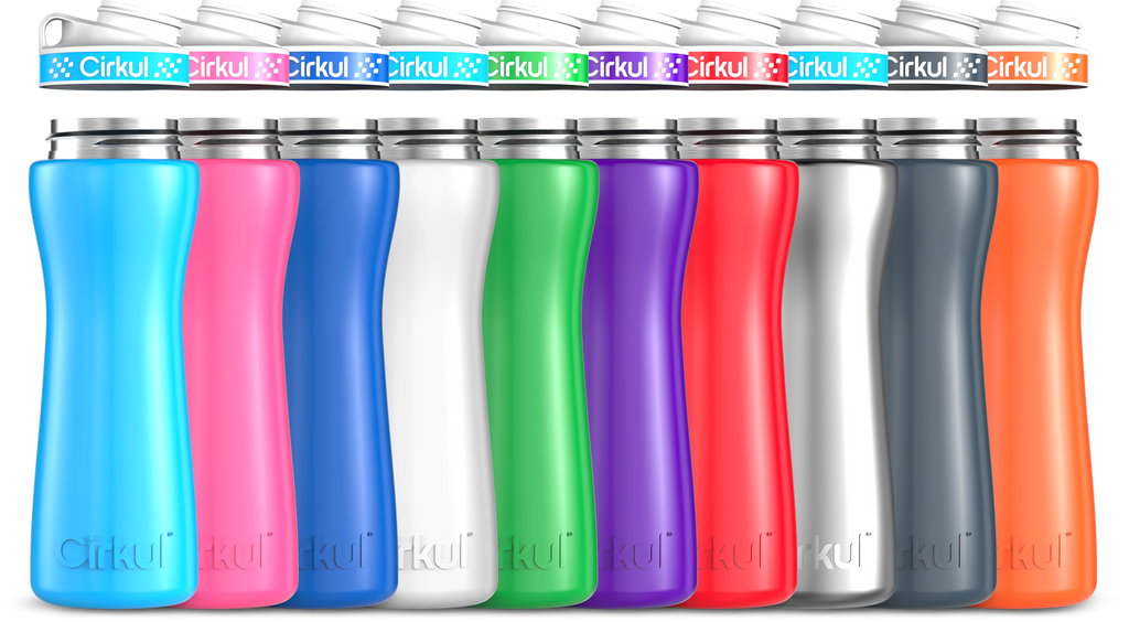 Add-on: 22oz. Stainless Steel Bottle & Comfort Grip Lid