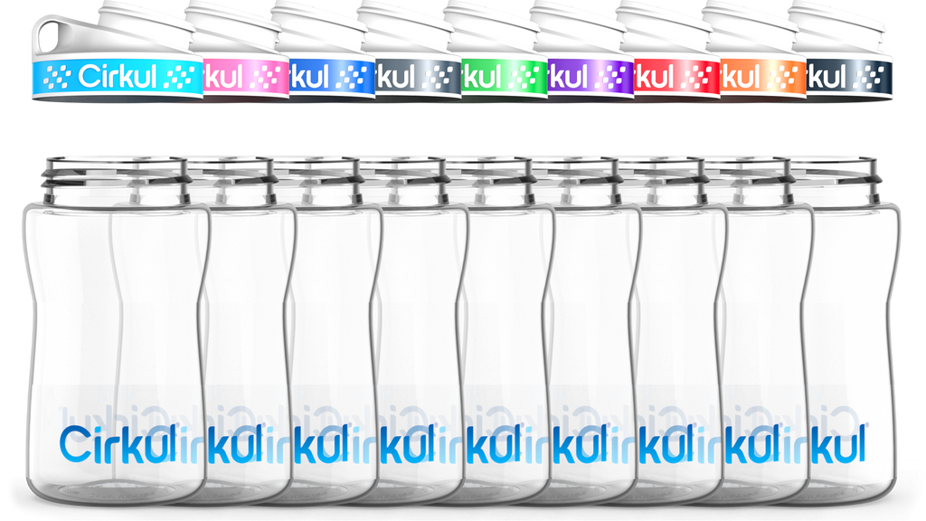 Add-on: 12oz. Plastic Bottle & Comfort Grip Lid