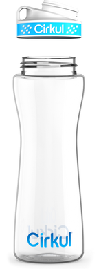 Custom 22oz. Plastic Bottle & Comfort Grip Lid