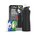 32oz. Matte Black Stainless Steel Bottle Starter Kit