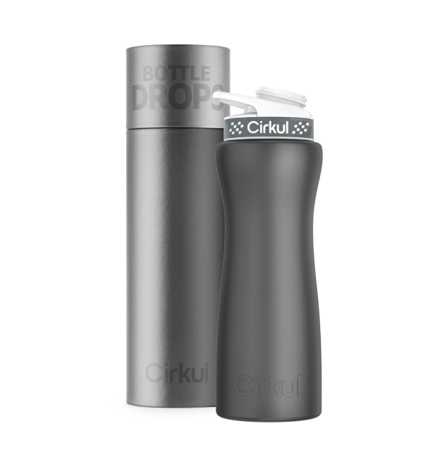 Limited Edition: 22oz. Dark Titanium Stainless Steel Bottle & Lid