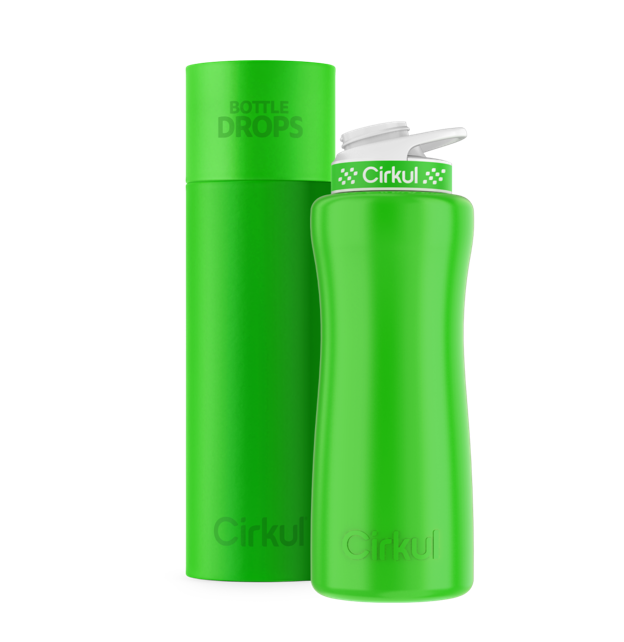 Limited Edition: 32oz. Neon Green Stainless Steel Bottle & Lid