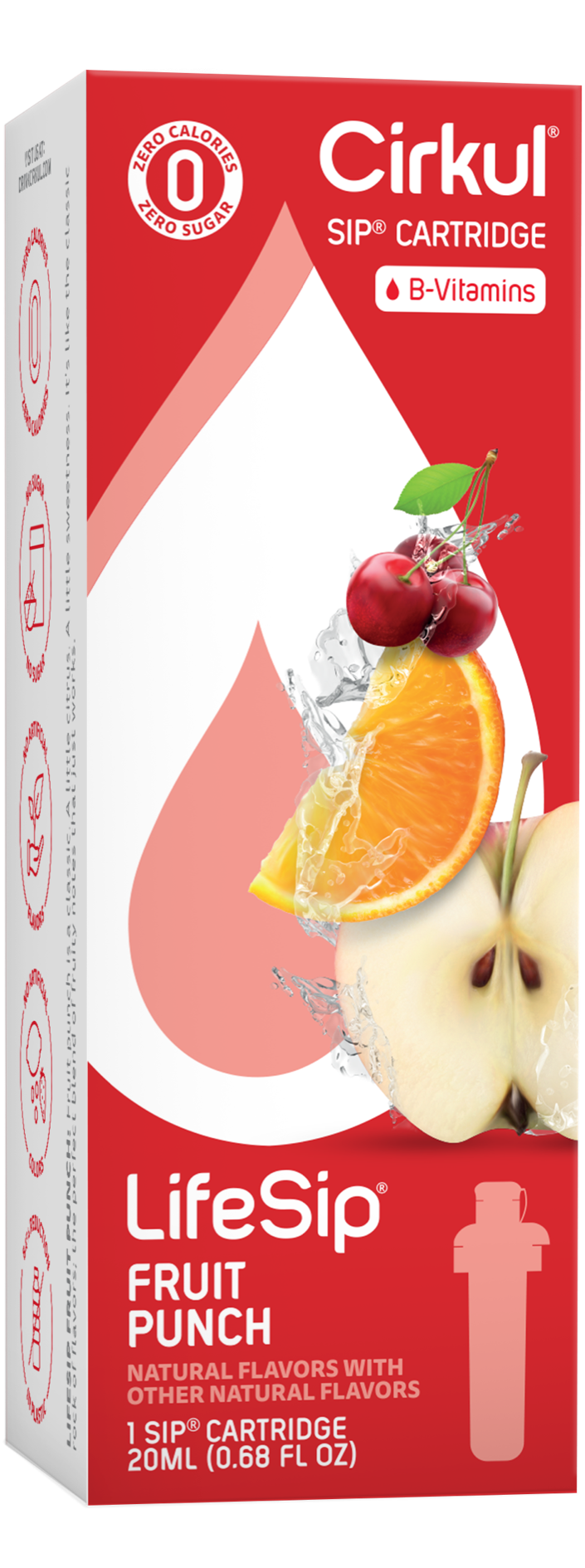 22oz. White Stainless Steel Bottle Starter Kit