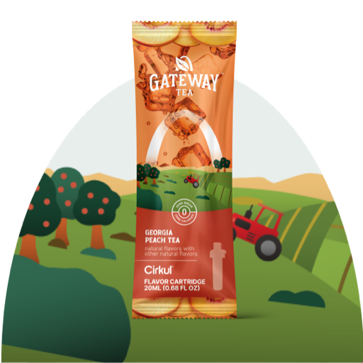 Gateway Tea Peach Tea Cartridge