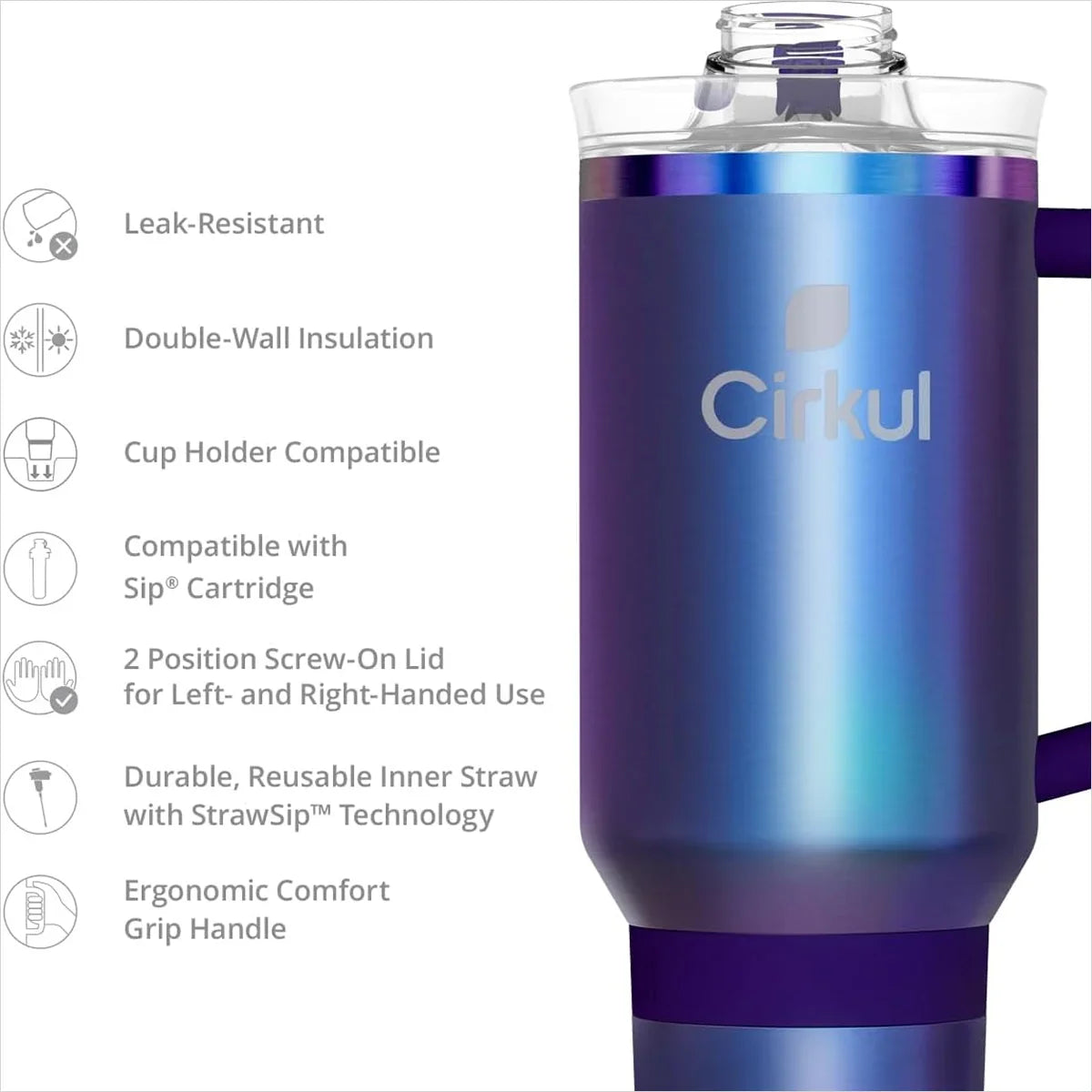 40oz. Chameleon All-Day StrawSip™ Tumbler